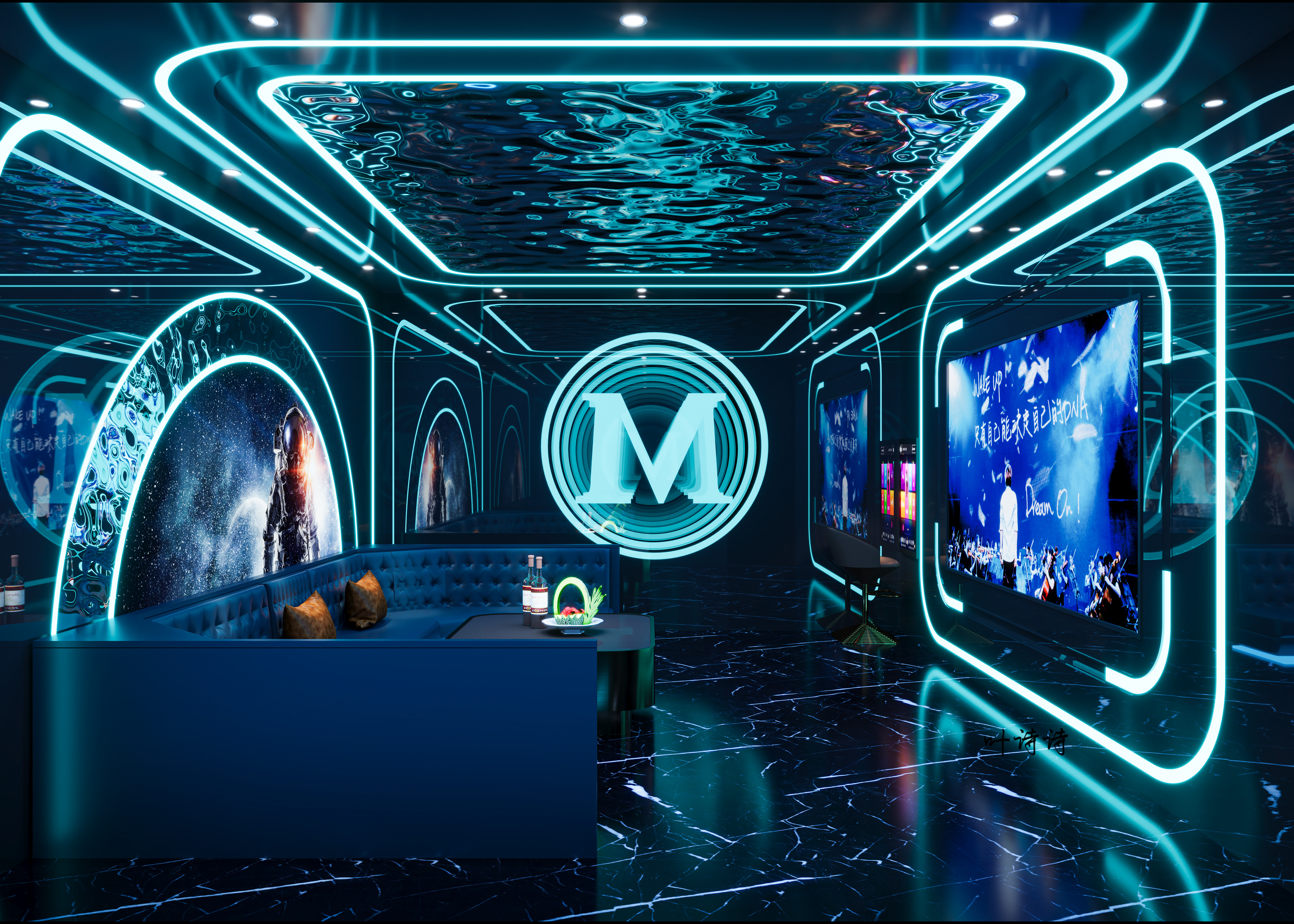 KTV设计|真的嗨到起飞-2