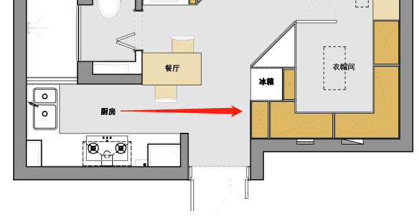 小户型高级灰++ 脏粉设计，全屋玻璃隔断打造互动空间-26