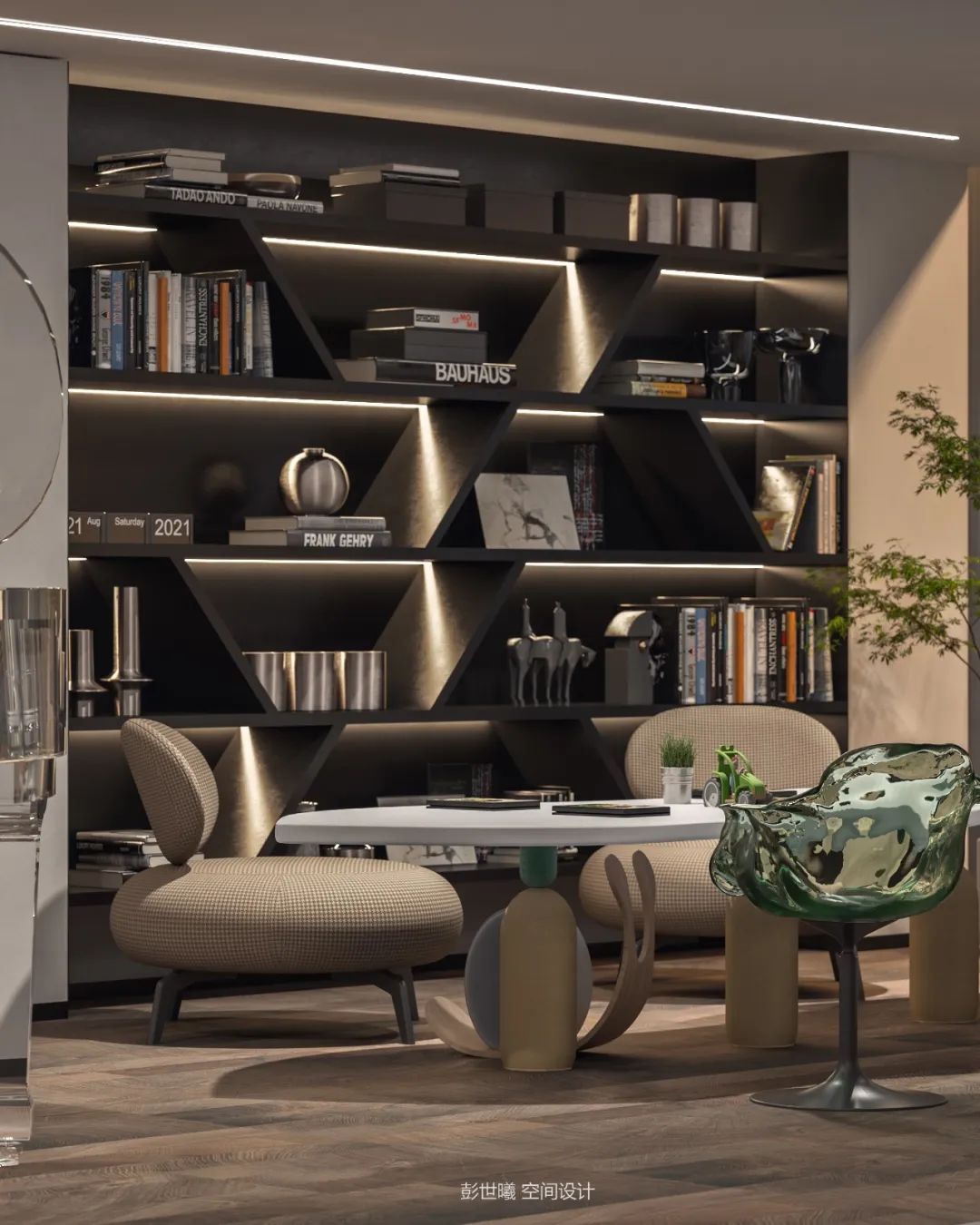 东晖·龙悦湾 · 现代轻奢风格的精致室内设计丨中国杭州丨彭世曦空间设计-56