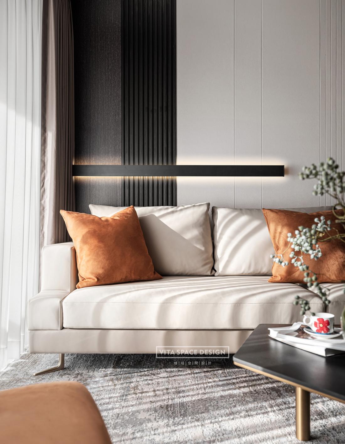 半岛城邦 138㎡原木风样板间丨维塔空间设计-22