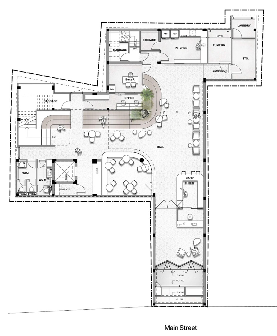 Double B青年旅社丨泰国曼谷丨VMA Design Studio-51