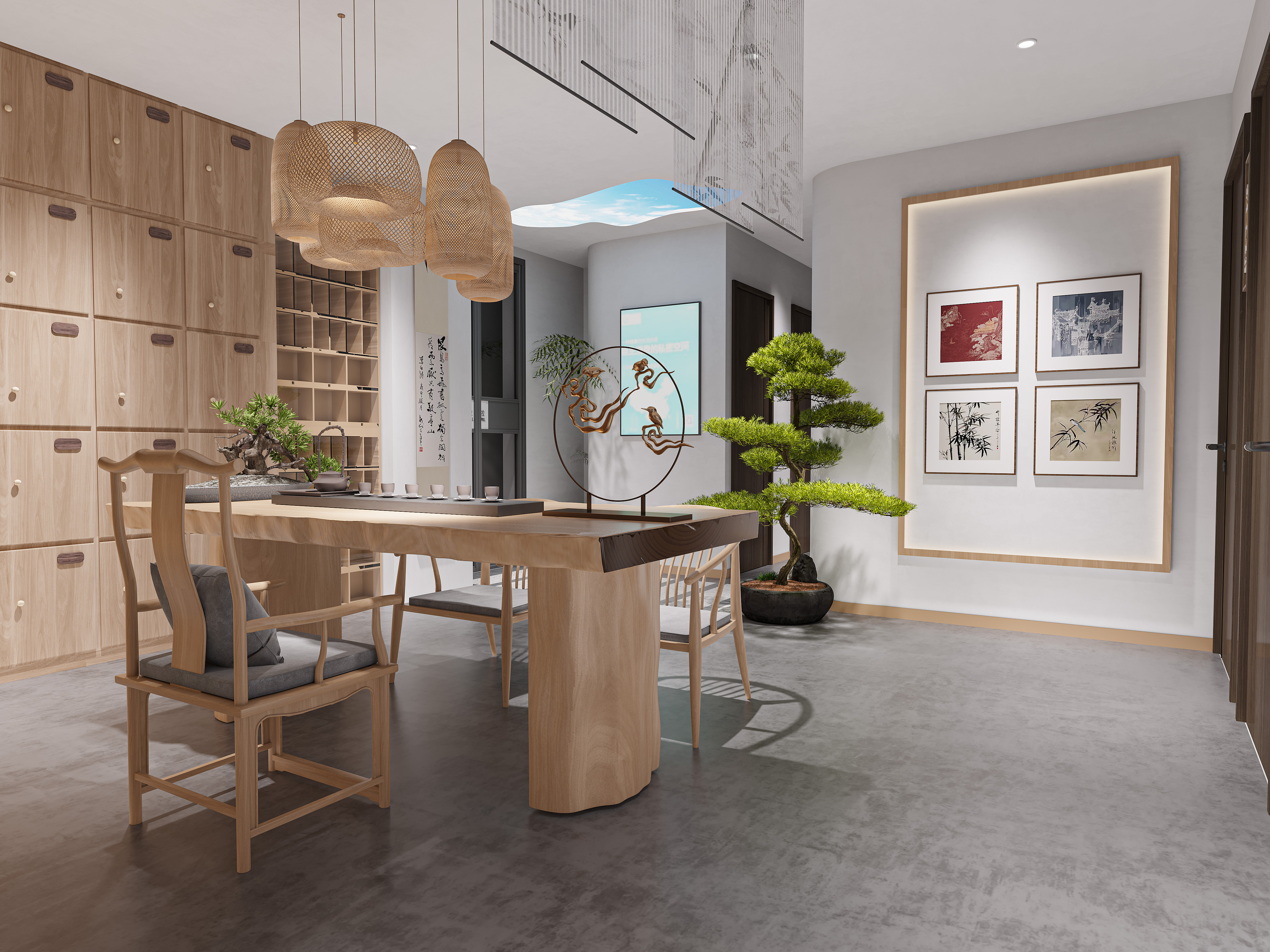 空间塑造·茶室丨ZY 设计研究室-6