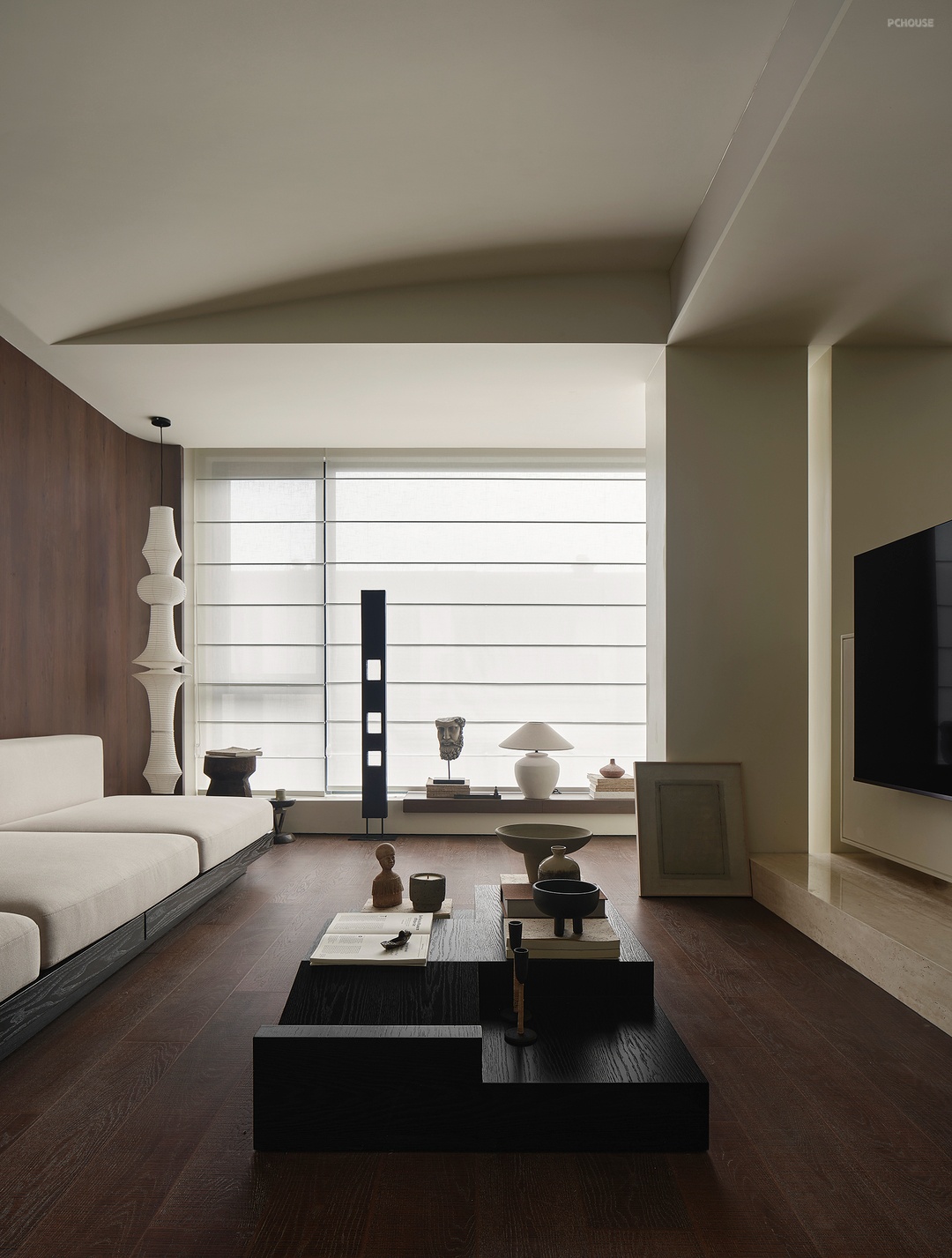 160㎡侘寂新中式 感受当代禅意东方美丨FF design-7