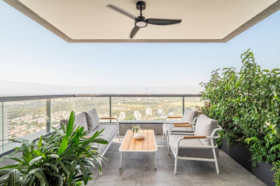 150 מ"ר ברמת גן: מודרנית, אקלקטית ומשקיפה אל הנוף - WALLS : WALLS-68