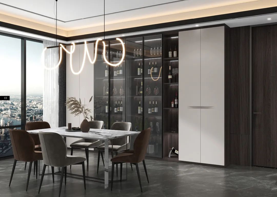 现代风格家居设计丨中国-41