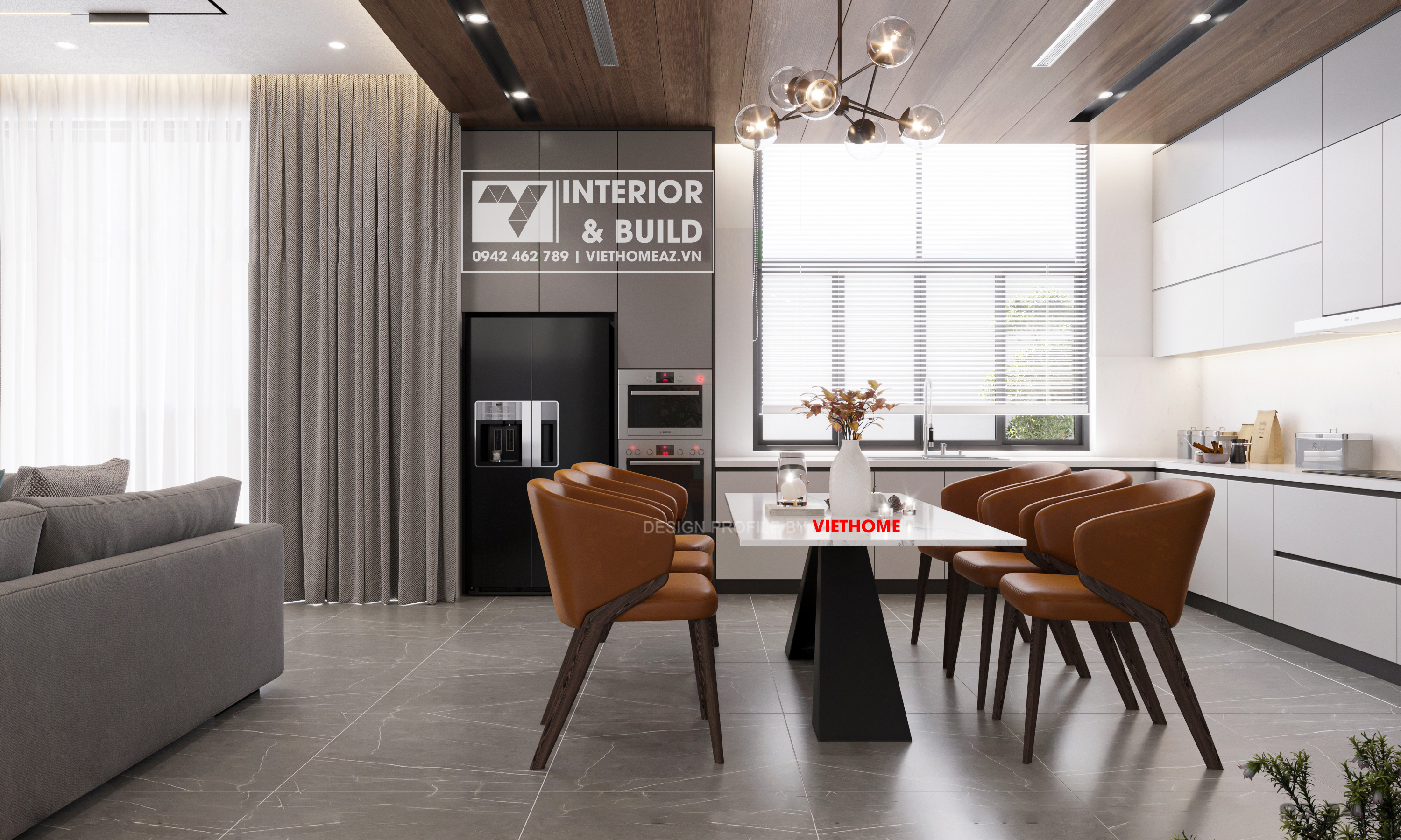 Phù Mỹ Bình Định 四级房屋设计丨Kiến Trúc – Nội Thất VietHome-8