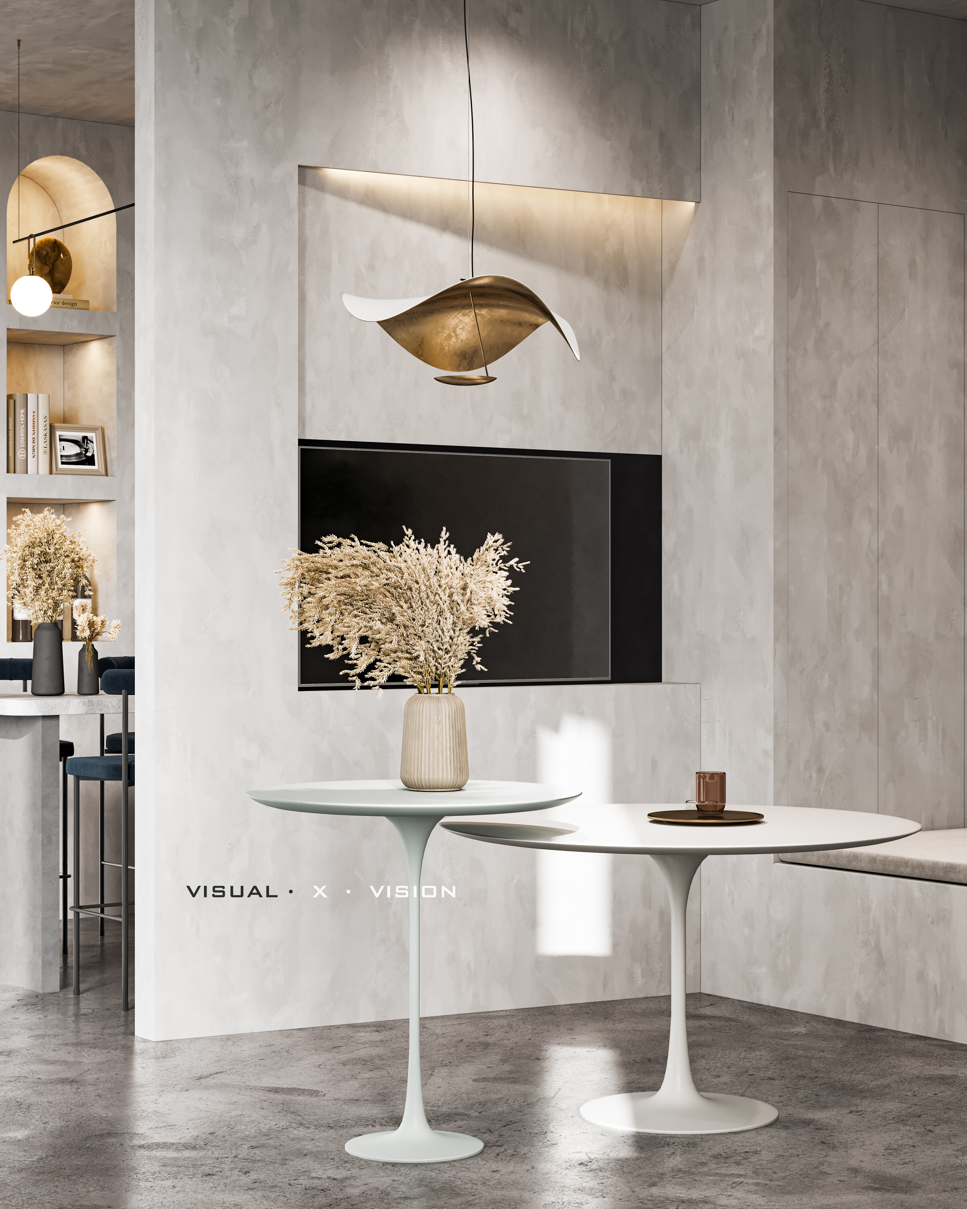 简约办公室设计，3Dmax2018 打造舒适空间-11