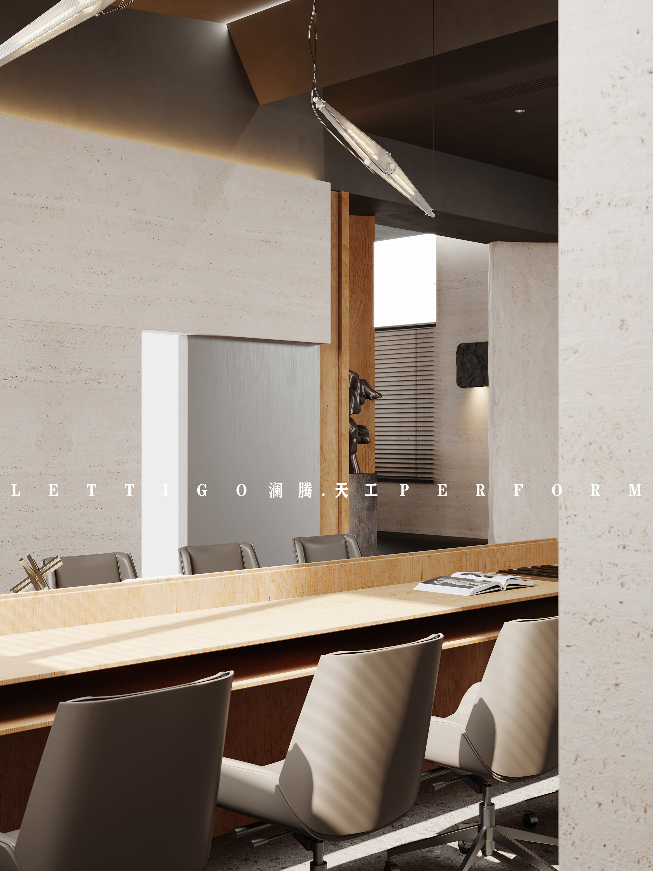 质感高级的现代办公空间-12