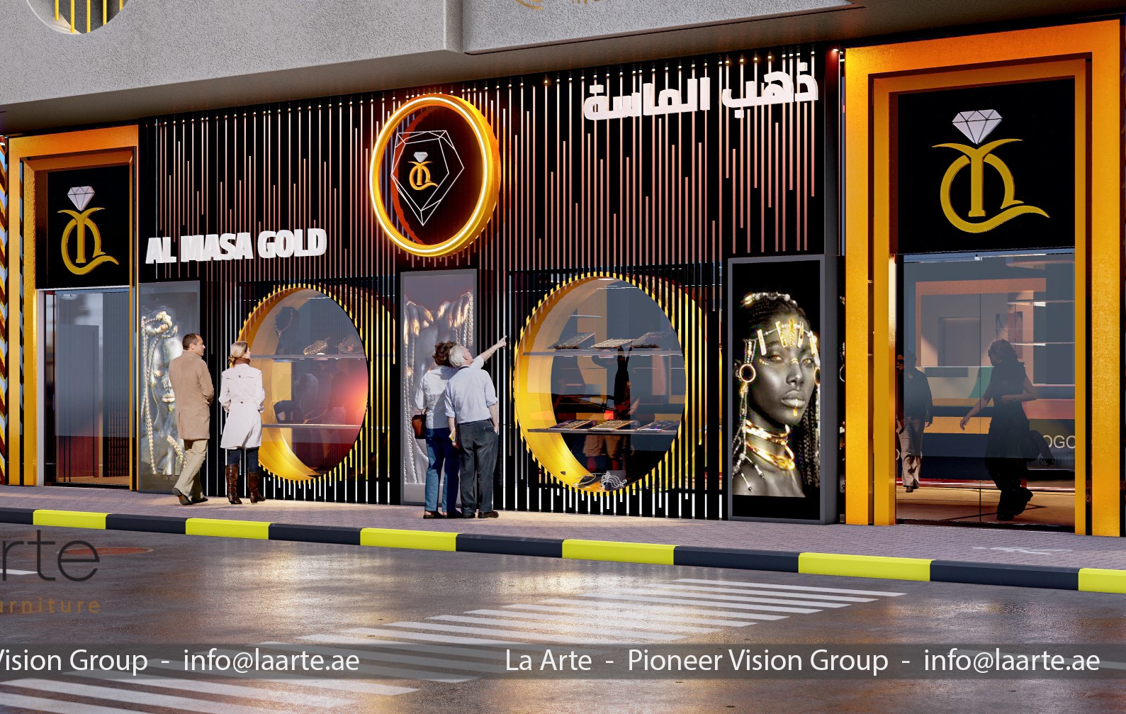 Proposal3 珠宝店室内设计丨laarte.ae-10