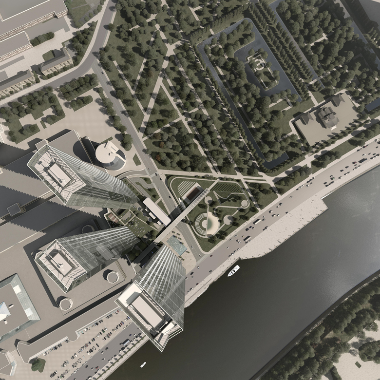 Sergey Skuratov Architects丨Krasnopresnenskaya Embankment丨Russia-2
