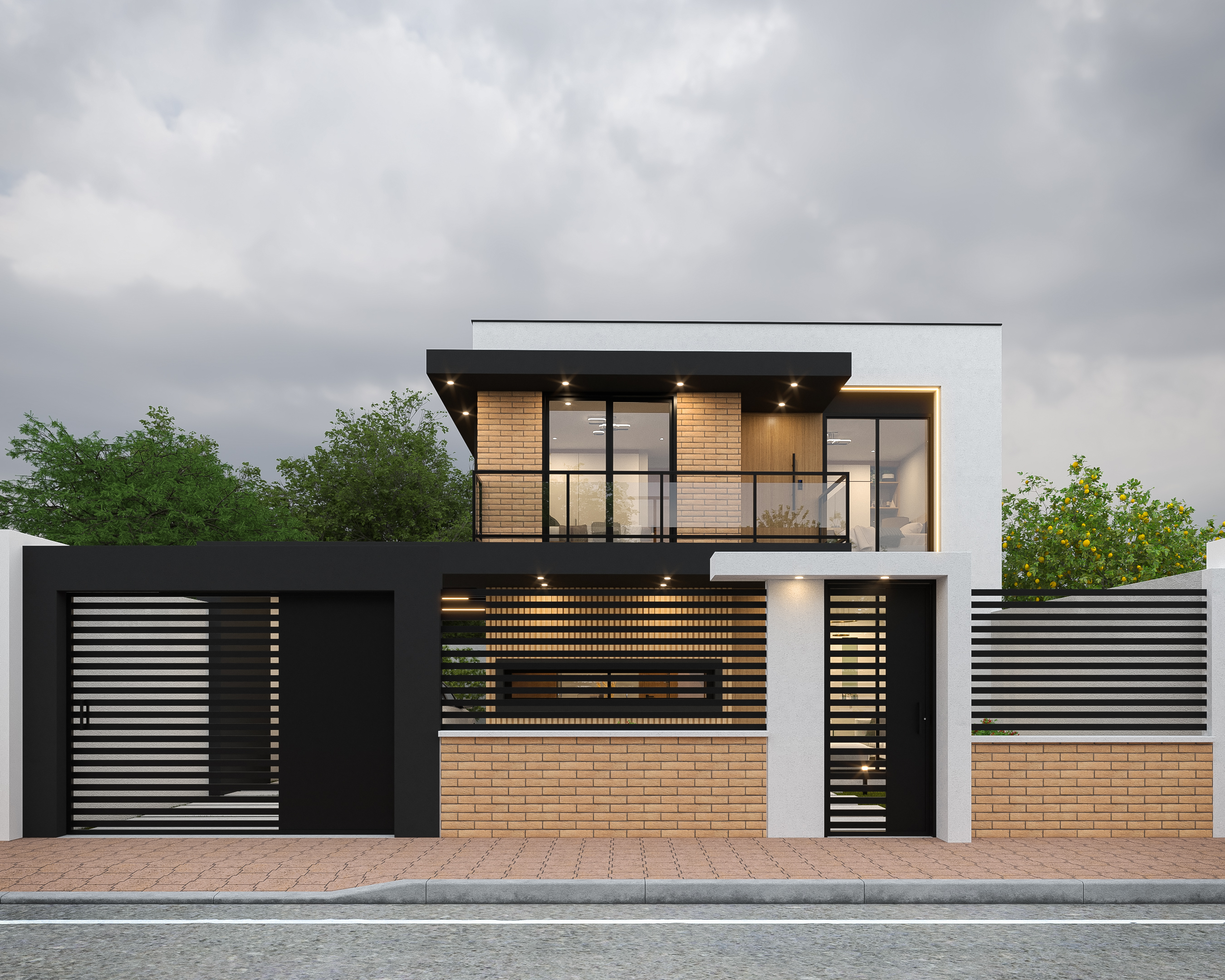 G·P·住宅

注：VIVIENDA常见意思是住宅、住房 ，G·P·由于不清楚其具体指代，按原样保留如果这是特定领域有特定含义的内容，可能需要更详细背景信息来精准翻译 丨厄瓜多尔丨Paredes Arquitectura-1