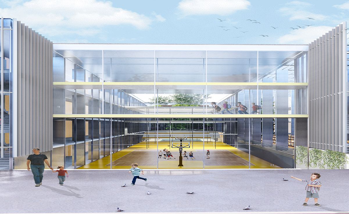 诺维萨德“米洛什·切尔尼亚斯基”小学新楼建设项目丨诺维萨德Pro  ing d.o.o公司-0