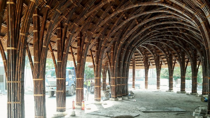 Bamboo Structure Pavilion-3