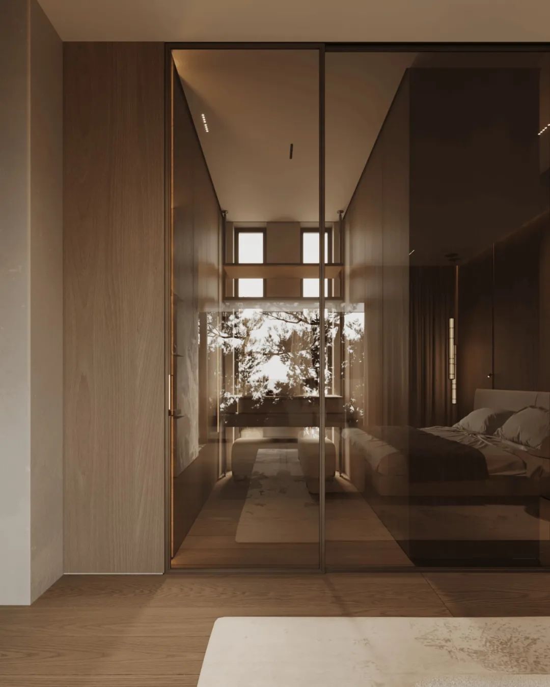 现代极简乡村别墅设计丨Yevhen Zahorodnii-19