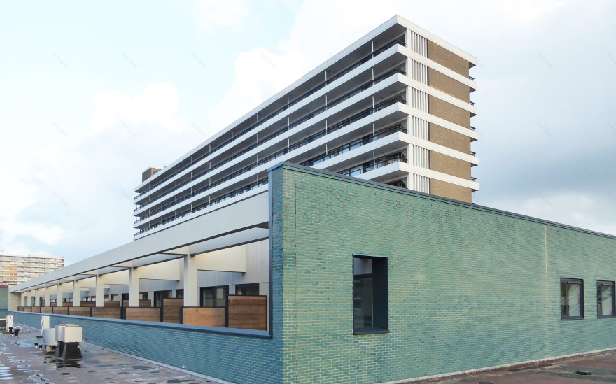 荷兰 Rotterdam 市中心的购物中心转型公寓-13