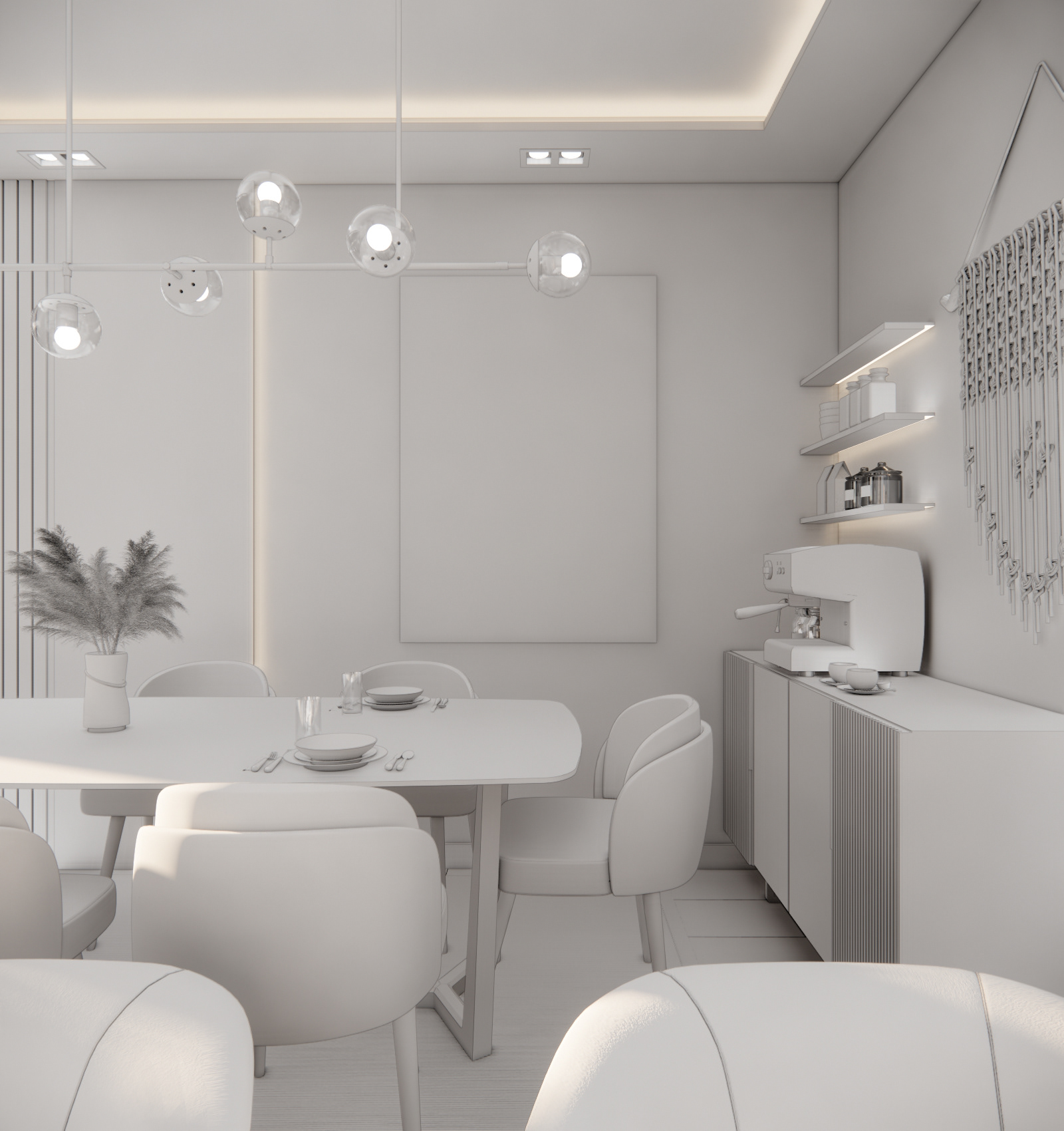 B O H O DINNING 餐厅设计-8