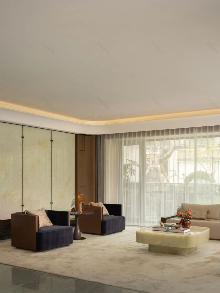 SRD X 金茂 · 西安金茂璞逸东方样板间丨中国西安丨SRD DESIGN 赛瑞迪普-17