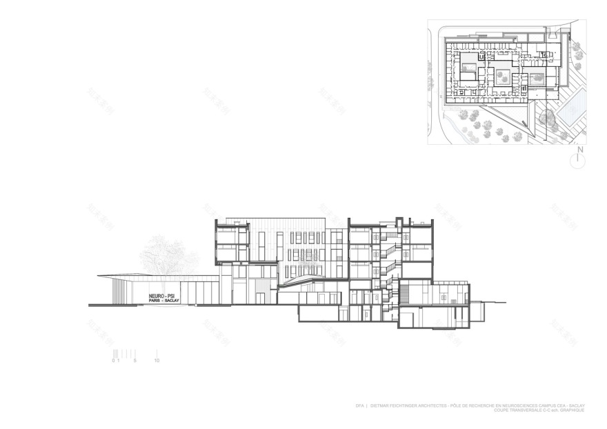 巴黎萨克雷神经科学研究所丨法国巴黎丨Dietmar Feichtinger Architectes-68
