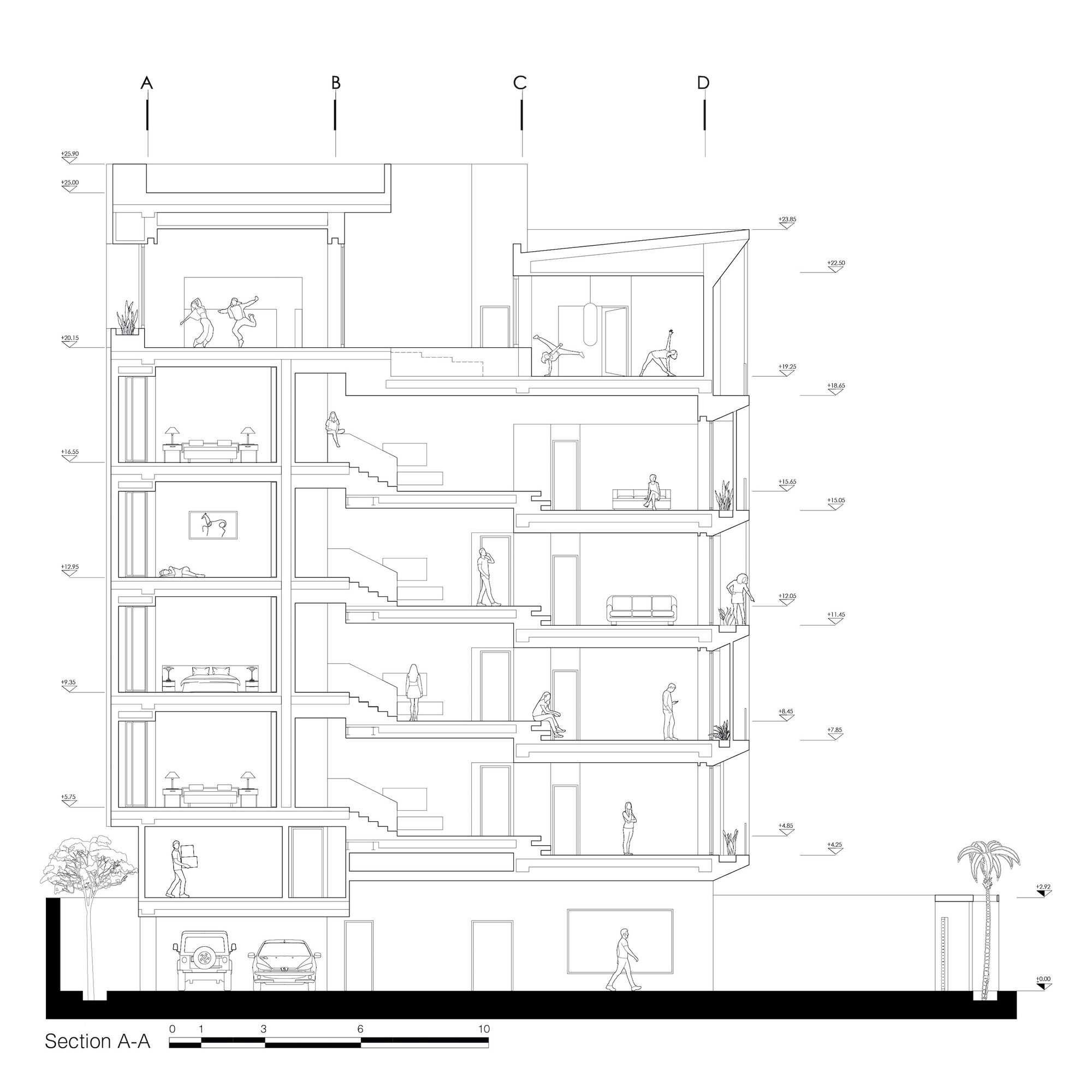 146 号住宅楼丨伊朗丨Pragmatica 建筑设计工作室-42