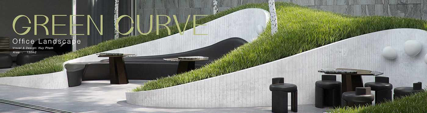 Green Curve 别墅花园丨越南丨Huy Pham-0