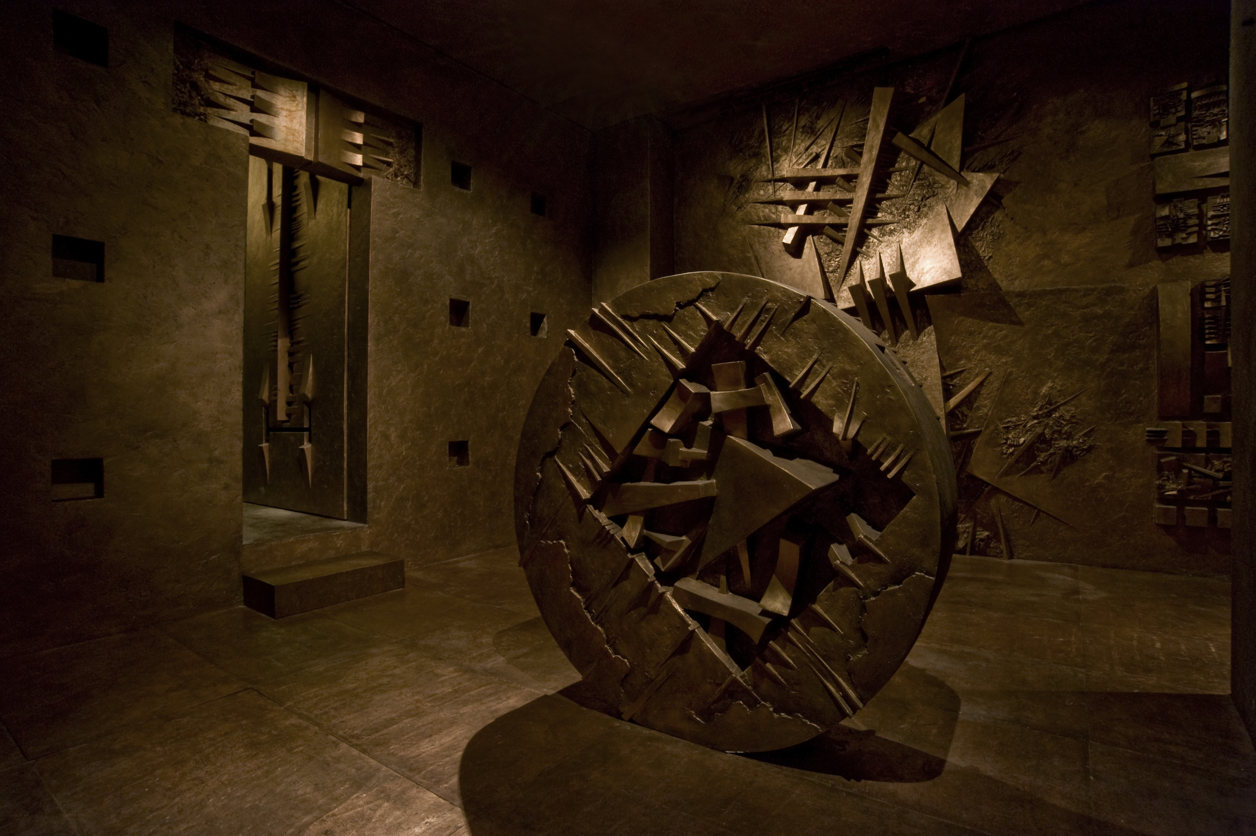 Ingresso nel labirinto 装置艺术设计丨意大利米兰丨Arnaldo Pomodoro-21