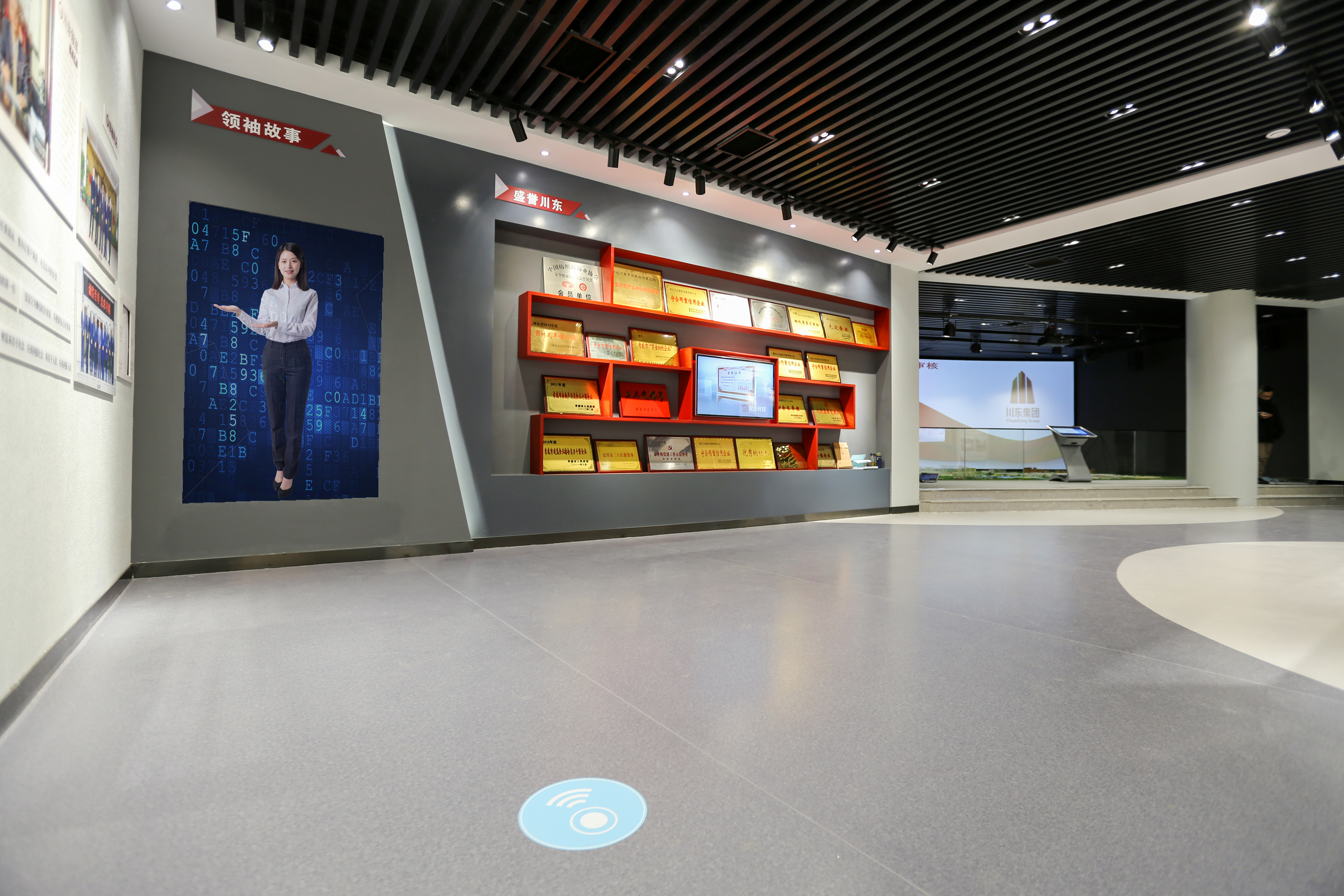 湖北汉川川东集团展示中心（2019年竣工实景）-15