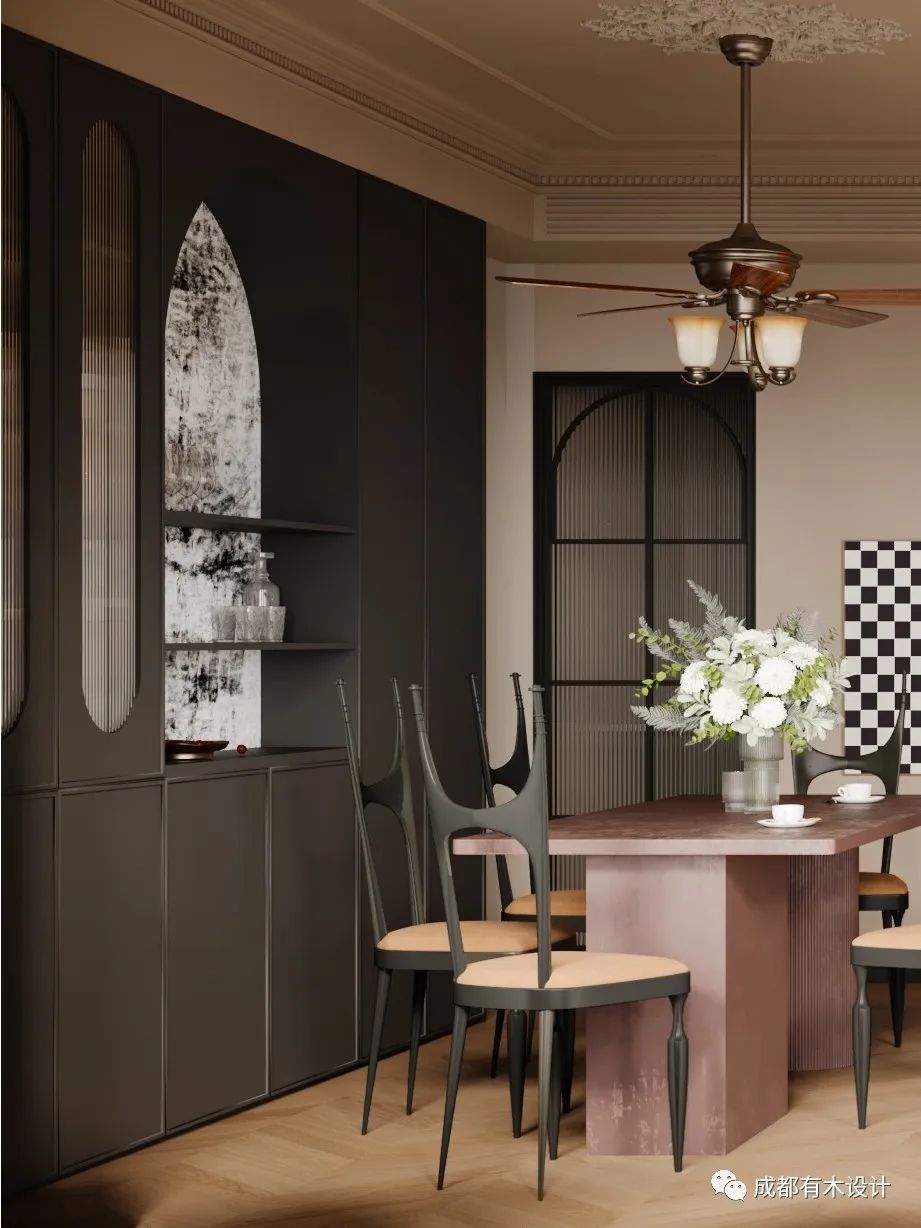 金沙城锦西观棠 · 法式复古的岁月静好丨有木设计-25