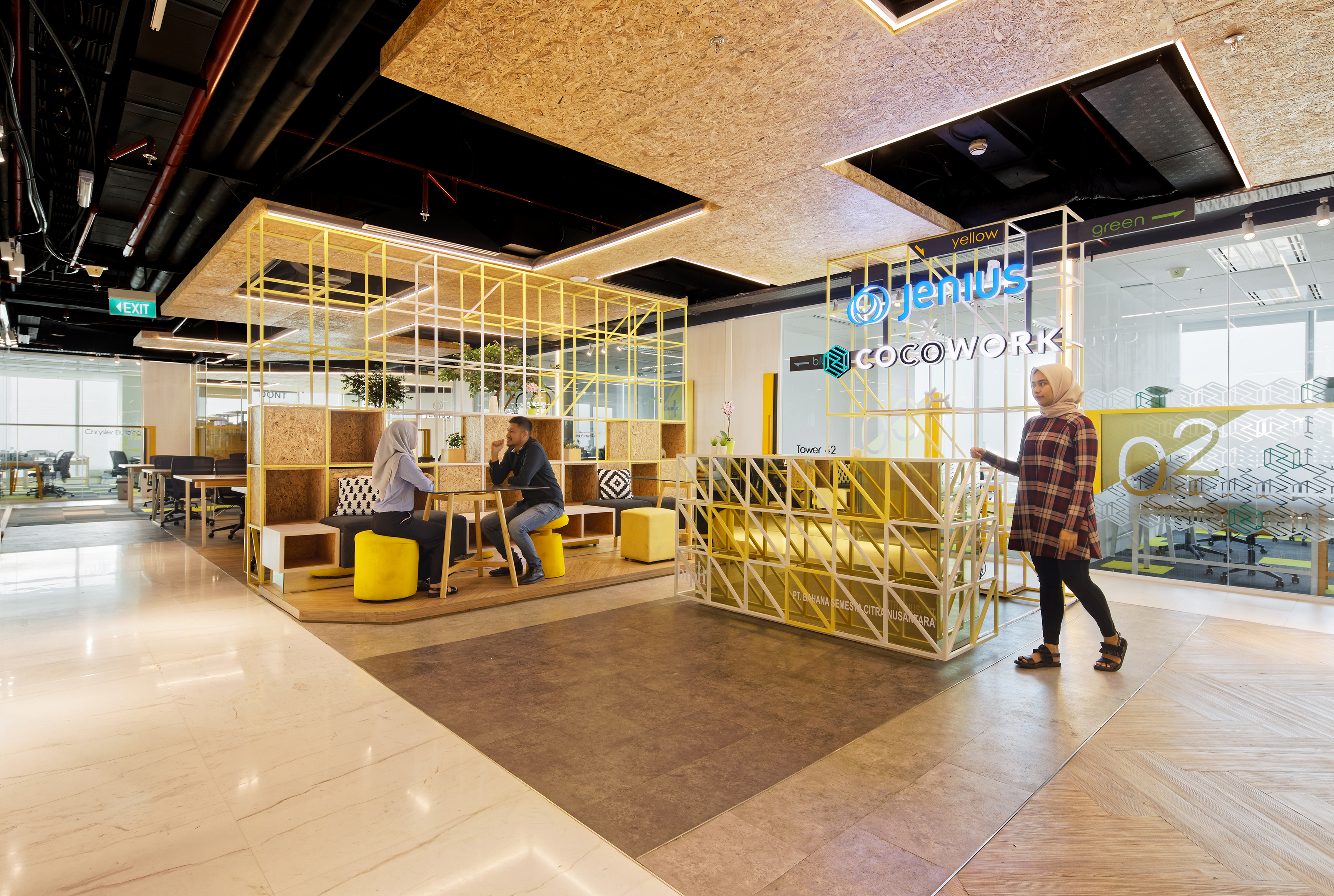 雅加达顶级联合办公空间设计-10