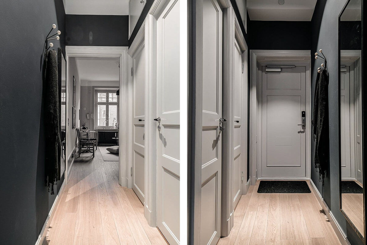 20平米北欧风单身公寓室内设计-33