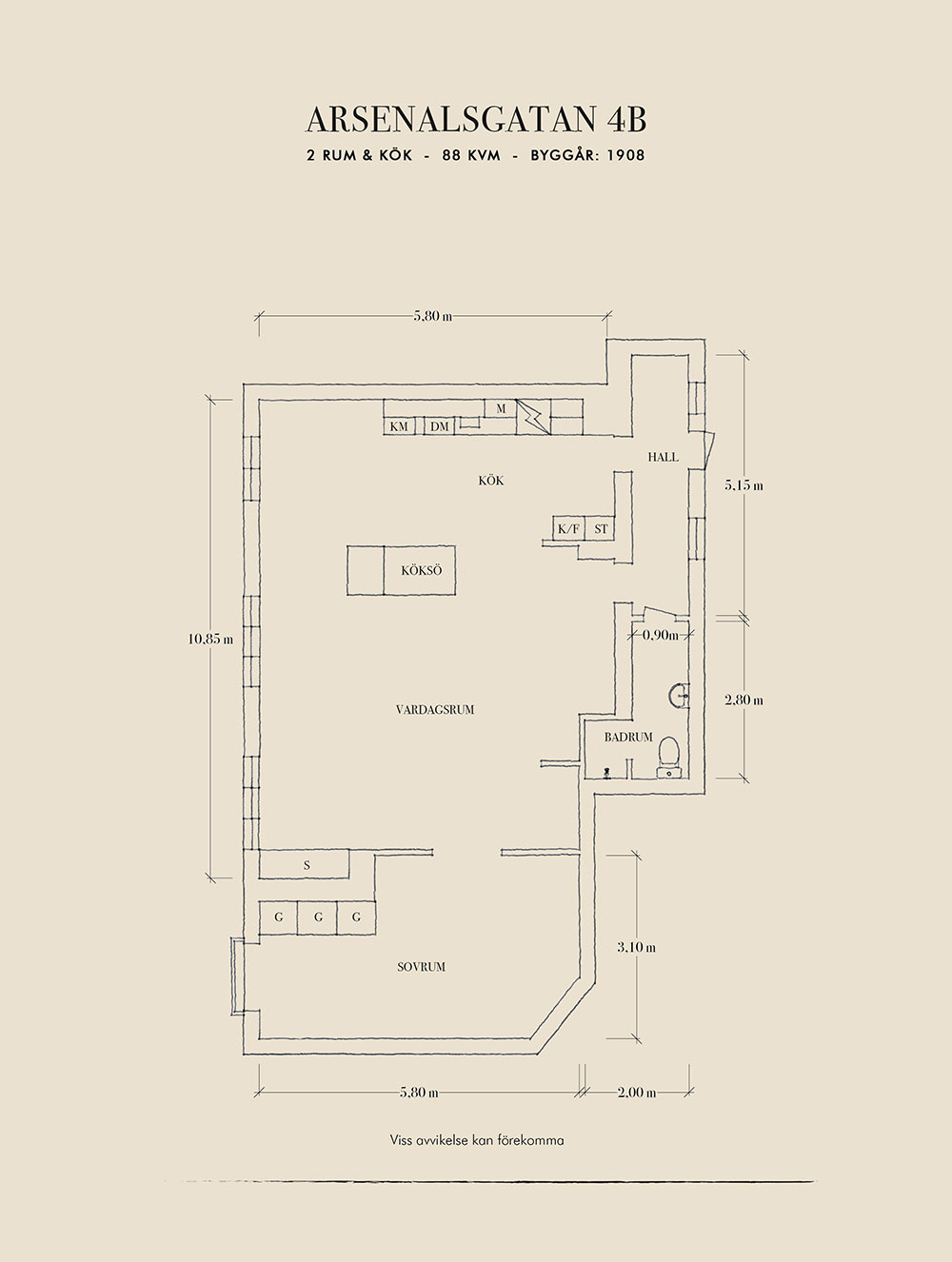 瑞典哥德堡 88 平米公寓 | 光与影的完美结合-40
