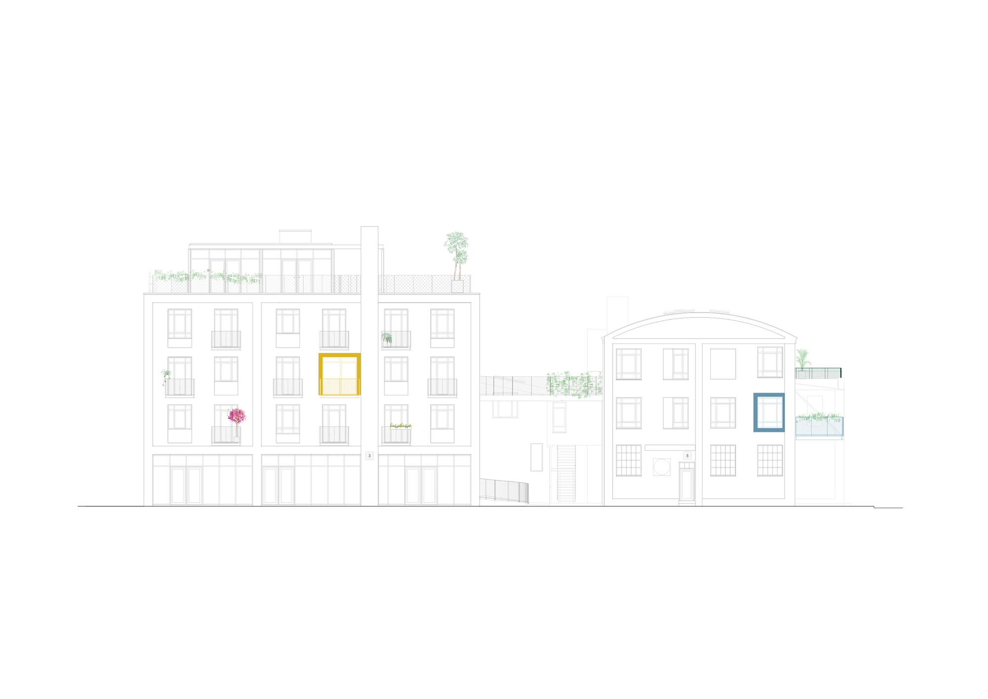 Filmlageret 社区住宅丨丹麦哥本哈根丨Spacon & X-60