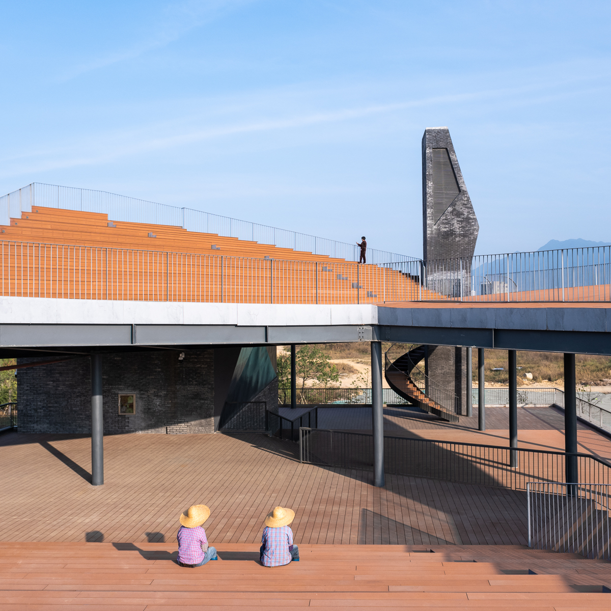 坪山阳台 & 深圳坪山河南布净水站上部建筑设计 / 南沙原创建筑设计工作室-4