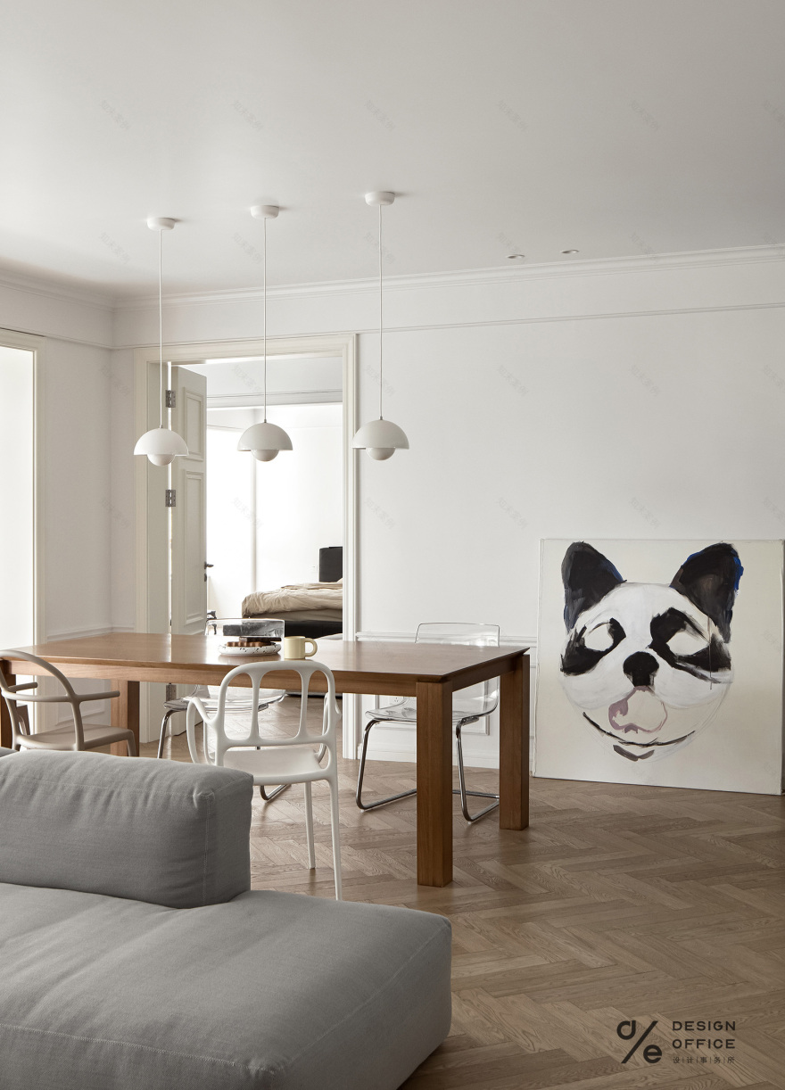 170㎡混搭法式风住宅设计丨DE 设计事务所-31