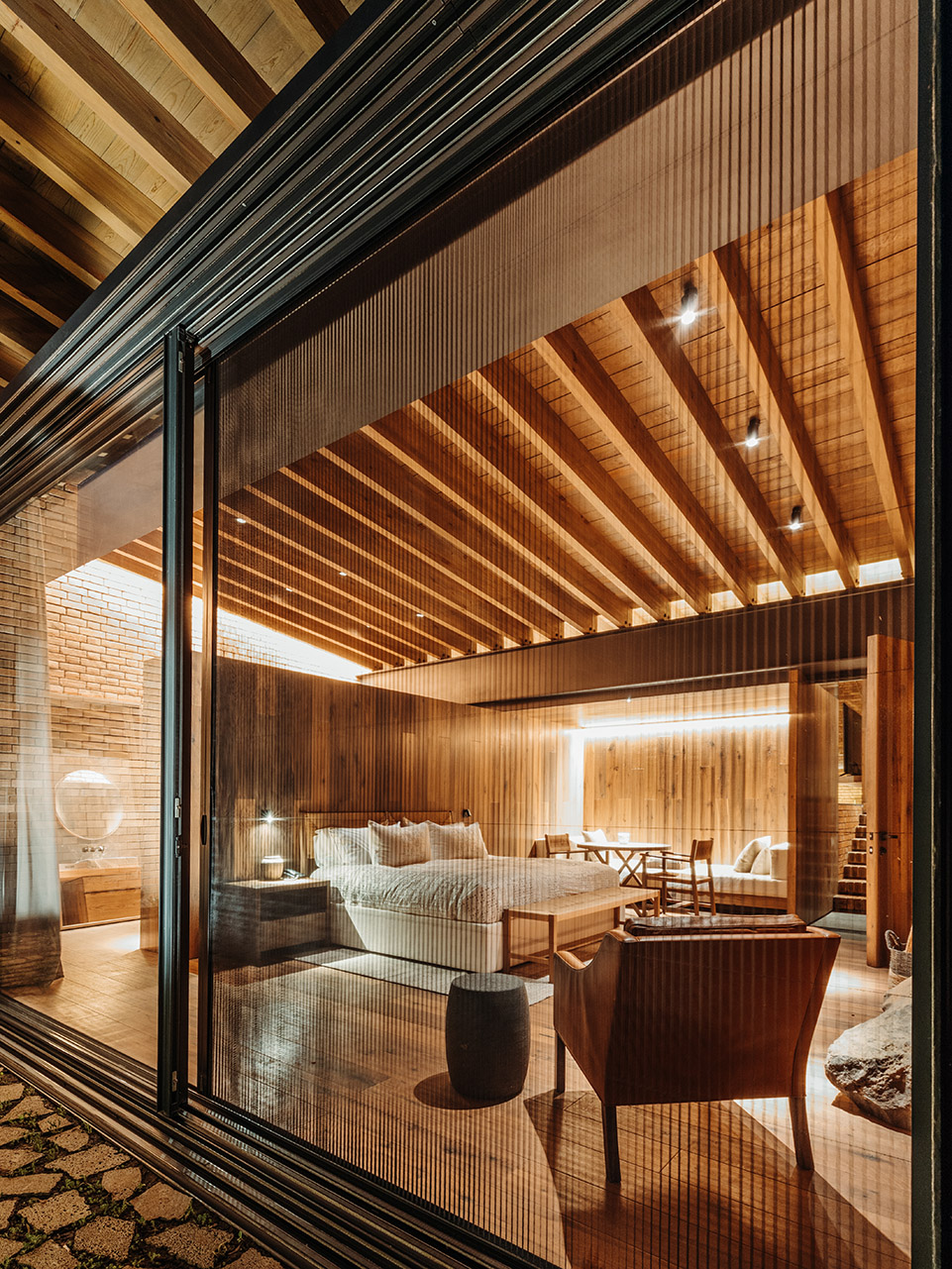 墨西哥 La Peña 湖畔住宅丨Central de Arquitectura-99