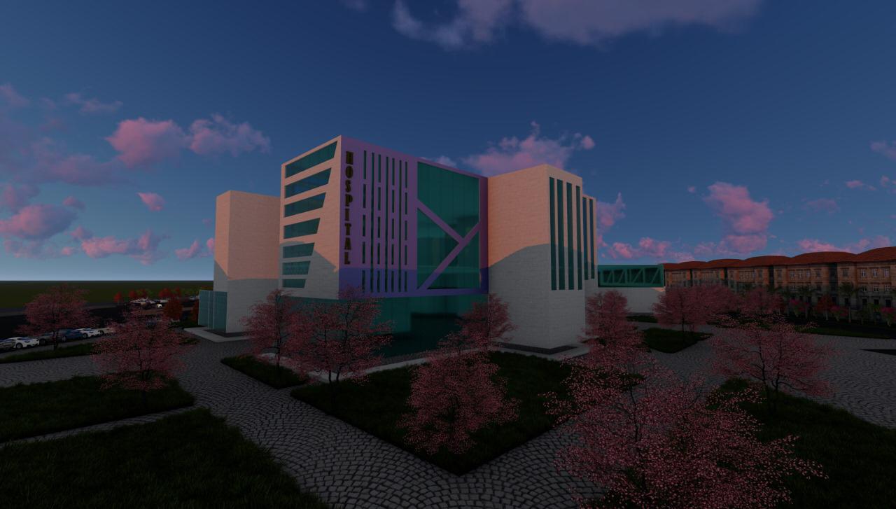 مشروع تصميم مستشفى عامة 500 سرير في مدينة دمياط الجديدة-4