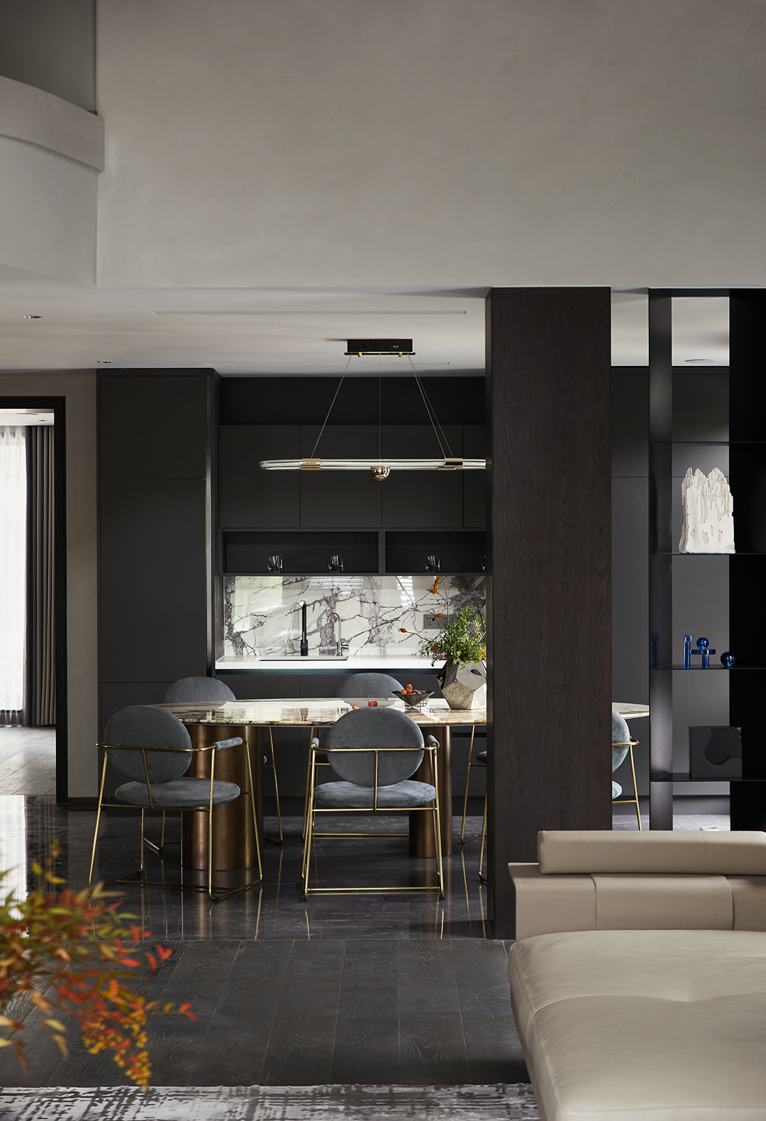 流淌的诗意 · 杭州890㎡别墅设计丨中国杭州丨中书设计-29