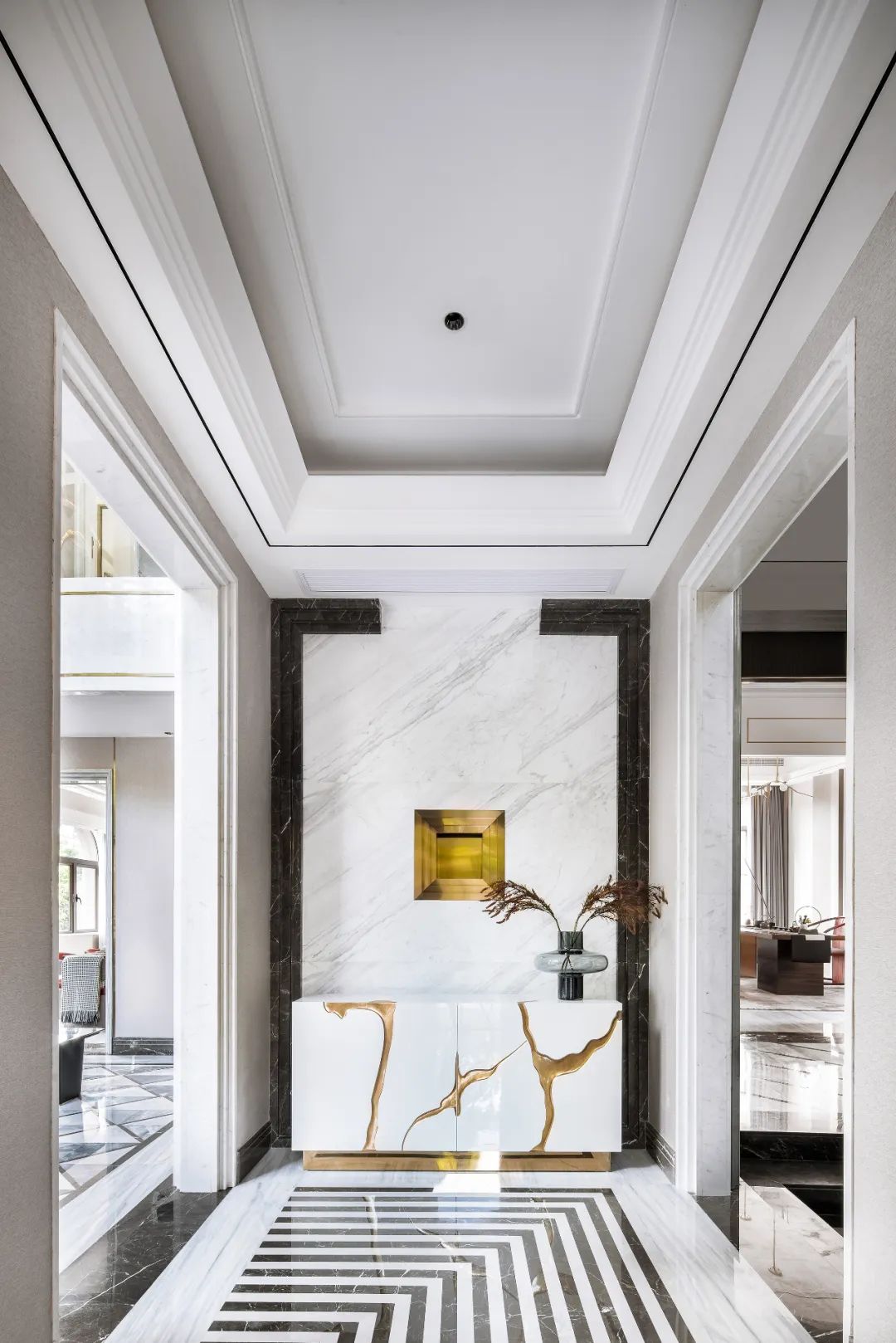 金裕星河丹堤 558㎡ 别墅设计，融合中西韵味，优雅奢华-30