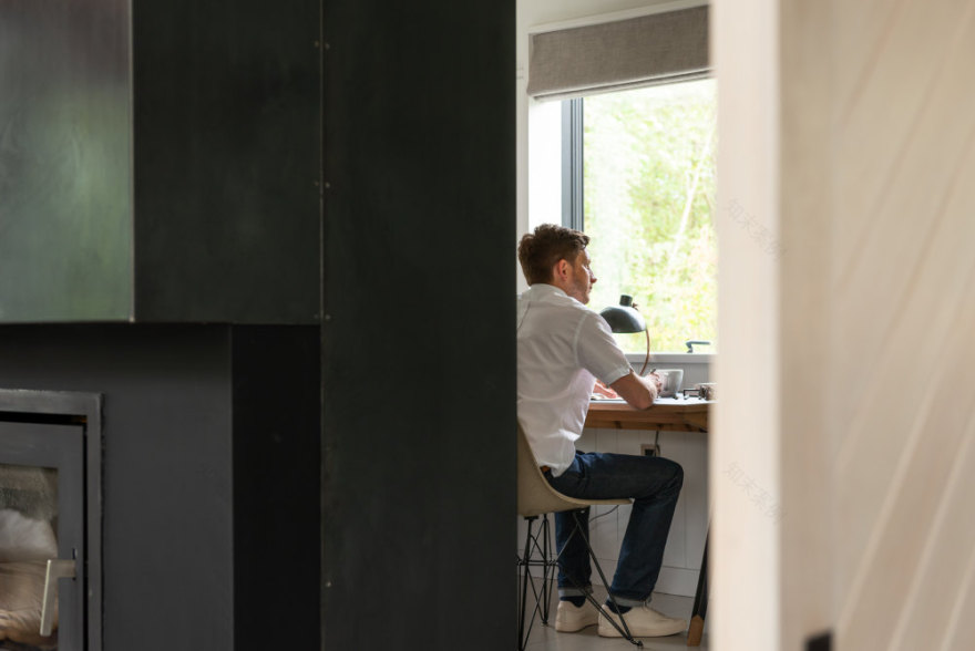 现代住宅的诺福克海滨度假屋-4