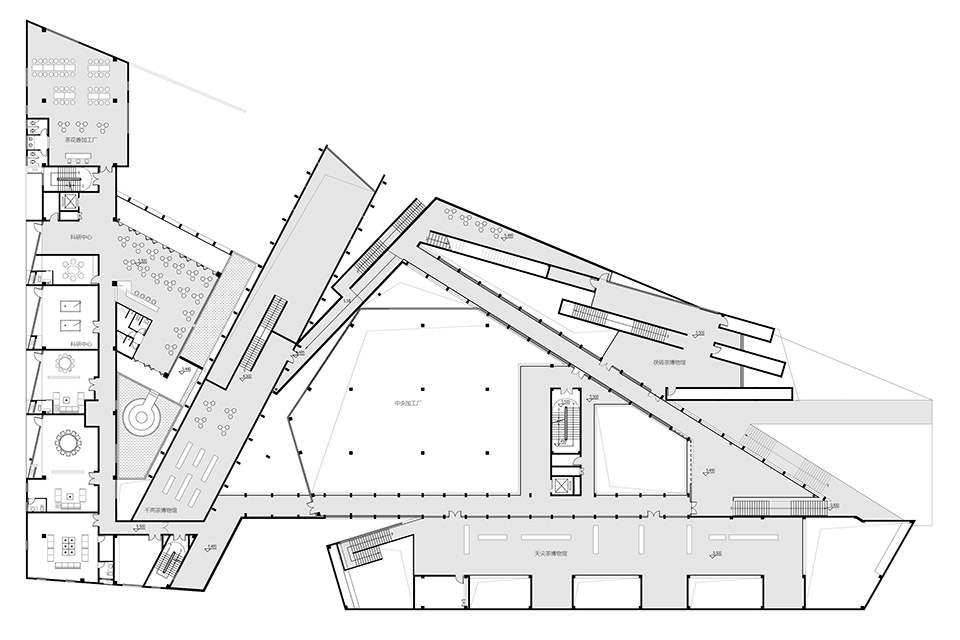 安茶博物馆工厂丨中国湖南丨普罗建筑-82