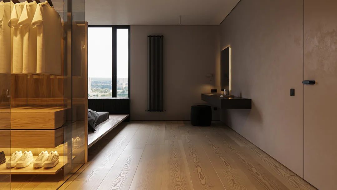 现代公寓设计中的高级灰++ 粉色运用-64