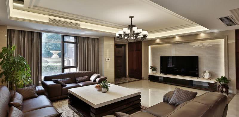 华润橡树湾现代中式别墅空间设计-7