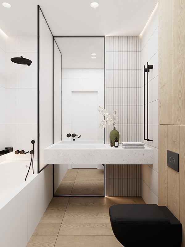 66平米 现代木质简约风！-14