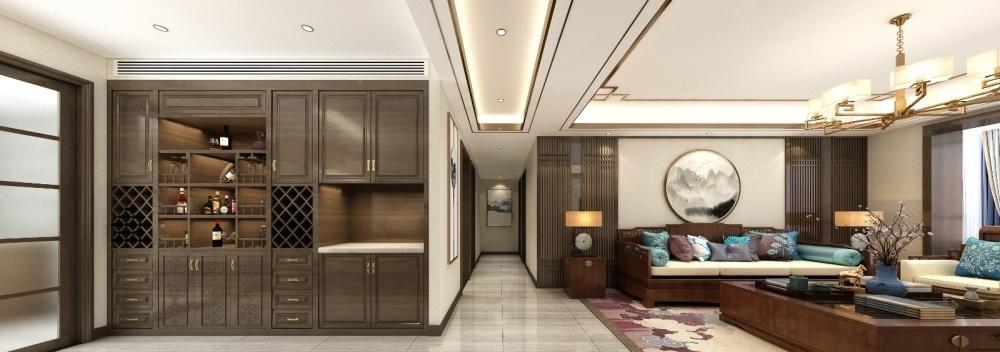 
西安万达天越180中式-赵虎空间设计 -5