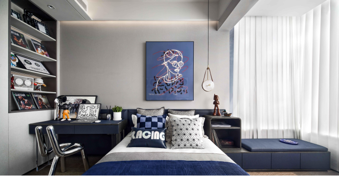 无锡金茂府·凤屿山河叠拼样板间丨中国无锡丨上海泽钦室内设计有限公司-34