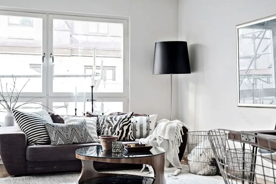 瑞典 72m²禅意家居设计-6