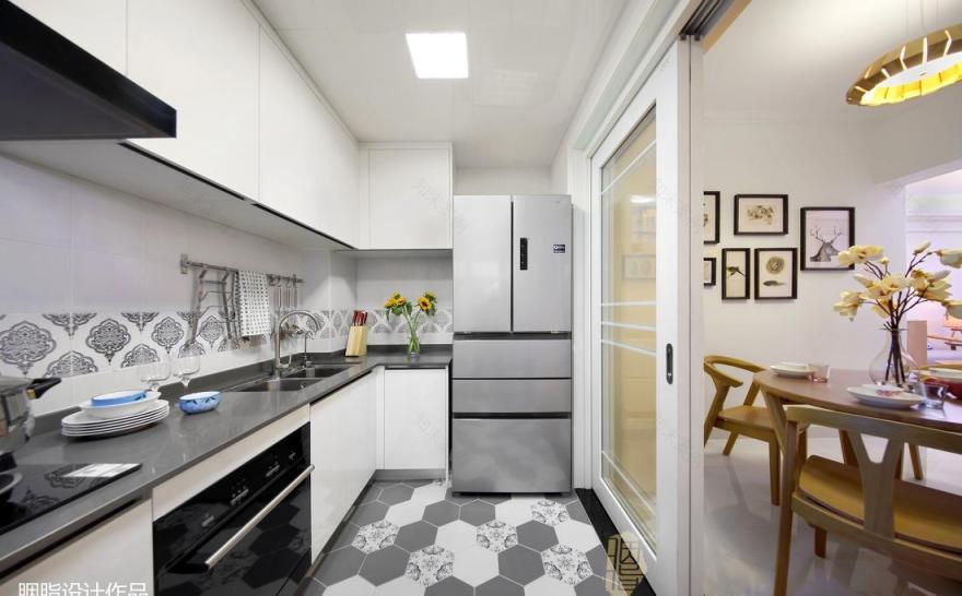 北欧风家装设计,原木元素与色彩搭配的清新之作-20