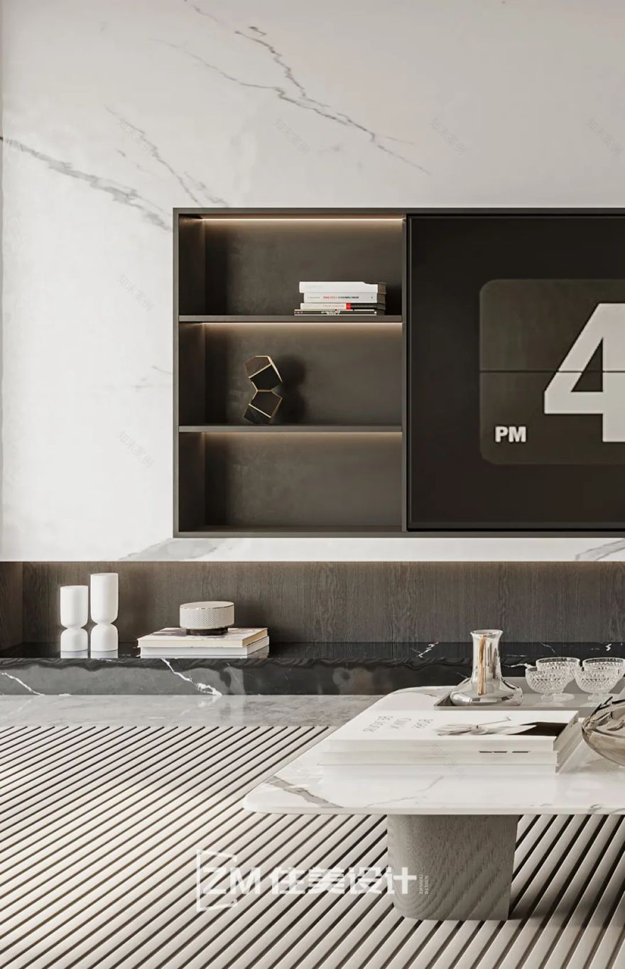 初沐 · 意式极简的梅溪华府住宅设计丨中国长沙丨住美设计-30