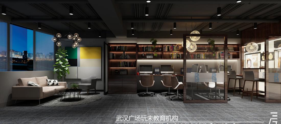 
三舍设计—60m²玩未教育 -1