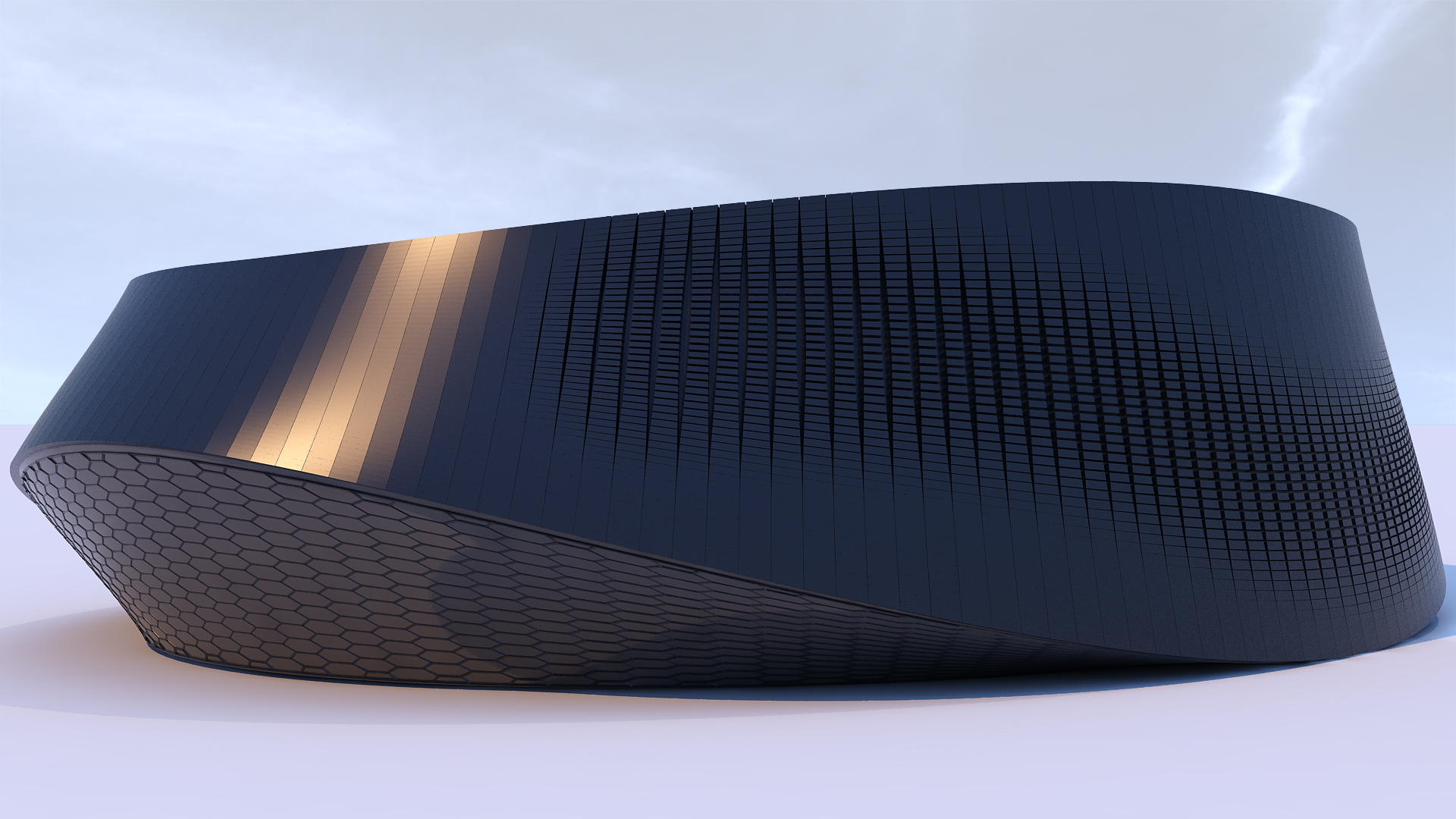 参数化建筑三维-3