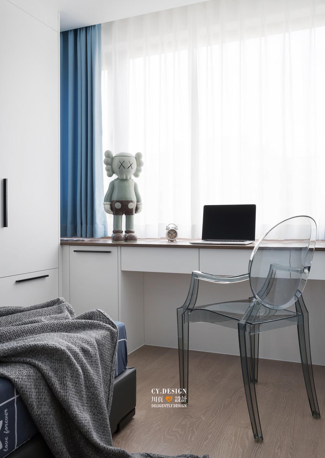 客厅变书房+餐厅+休闲,餐厅变儿童娱乐区-50